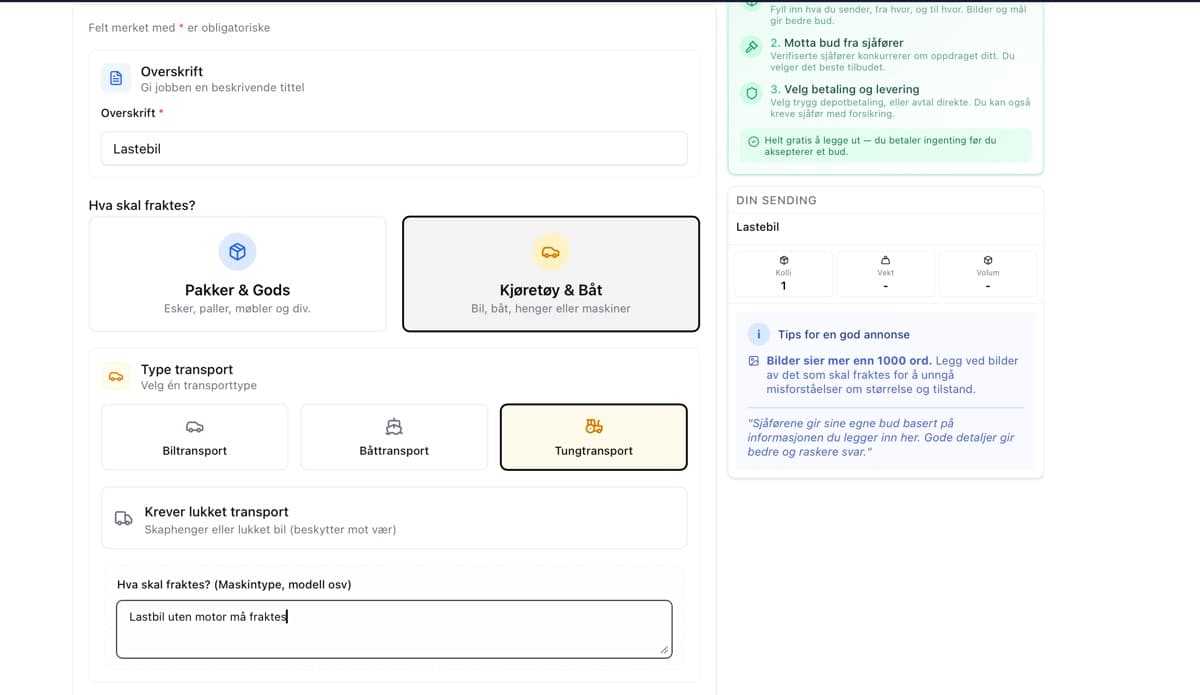 Forsidebilde for Pallefrakt i Norge — slik sender du pall som privatperson