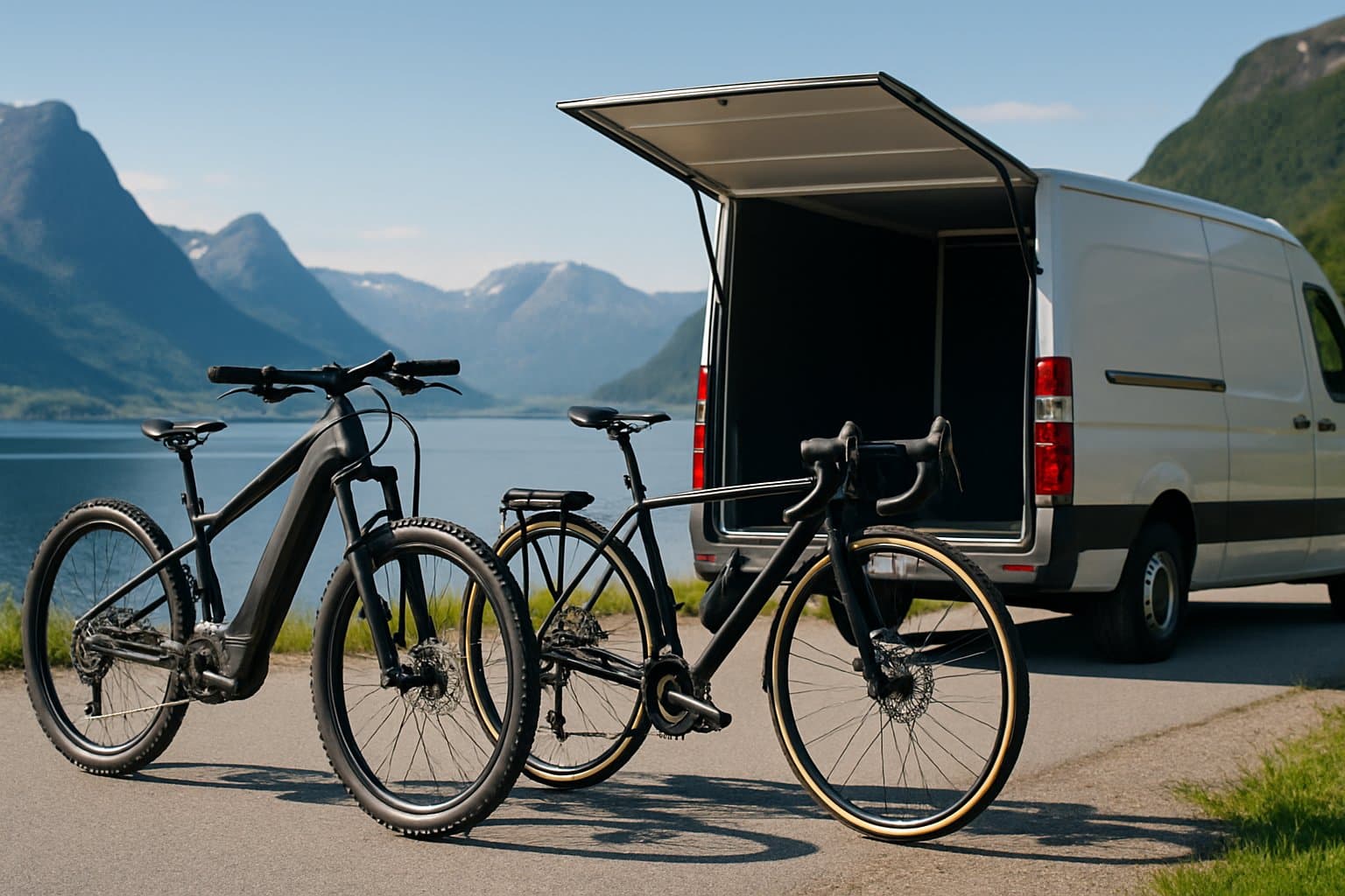 Forsidebilde for Sykkel og el-sykkel-transport — Oslo til Bergen for under 2 000 kr?